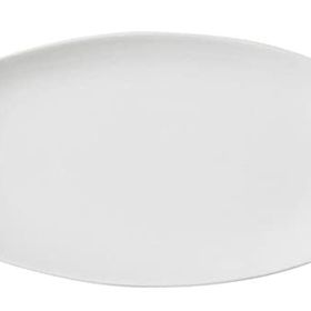 Porland Lebon Beyaz 12 Adet 25 cm Kayık Tabak