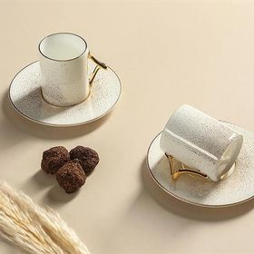 Porland Limoges Glittering 85 cc 2 Kişilik Kahve Takımı
