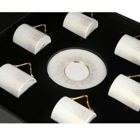 Porland Limoges Glittering 85 cc 6 Kişilik Kahve Takımı