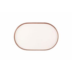 Porland Limoges Rosehip 18 cm Düz Tabak