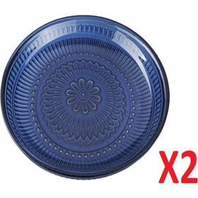 Porland Lina Lacivert 2x17 cm Ayaklı Tabak