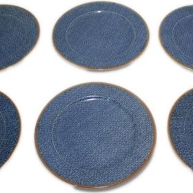 Porland Liny 24 cm 6'lı Servis Tabağı Seti