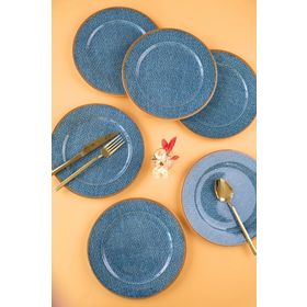 Porland Liny 24 cm 6'lı Servis Tabağı Seti