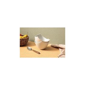 Porland Lotus Beyaz 16 cm 2'li Kase