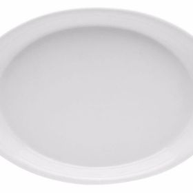 Porland Luna 23 cm 6 Adet Beyaz Kayık Tabak