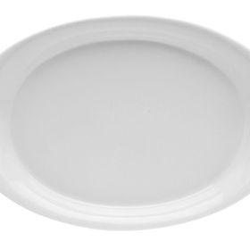 Porland Luna Beyaz 30 cm Kayık Tabak