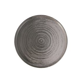 Porland Lykke Gri 21 cm Düz Tabak