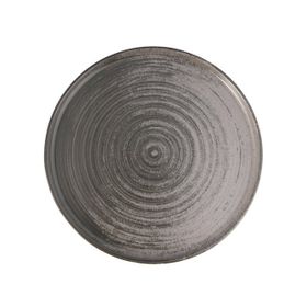 Porland Lykke Gri 24 cm Düz Tabak