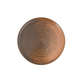 Porland Lykke Kahverengi 18 cm 6 Adet Düz Tabak