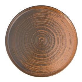 Porland Lykke Kahverengi 30 cm Düz Tabak