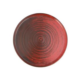 Porland Lykke Kırmızı 21 cm Düz Tabak