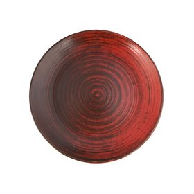 Porland Lykke Kırmızı 25 cm 6 Adet Düz Tabak