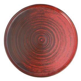 Porland Lykke Kırmızı 30 cm Düz Tabak