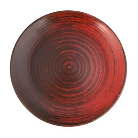 Porland Lykke Kırmızı 31 cm Düz Tabak