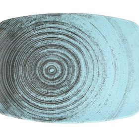 Porland Lykke Turkuaz 32 cm 6 Adet Kayık Tabak