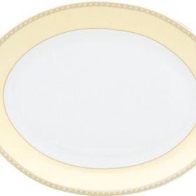 Porland Mabeyin Desen2 36 cm Kayık Tabak
