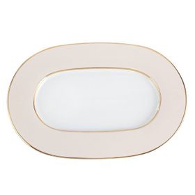 Porland Madeleine Bej 27 cm Kayık Tabak