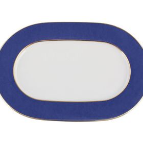 Porland Madeleine Lacivert 27 cm 2 Adet Kayık Tabak