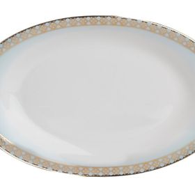 Porland Mahpeyker 27 cm Porselen Kayık Tabak