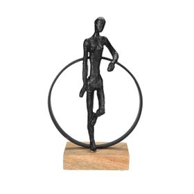 Porland Man with Ring 32 cm Dekoratif Obje
