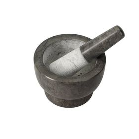Porland Marble 13 cm Kahverengi Mermer Havan