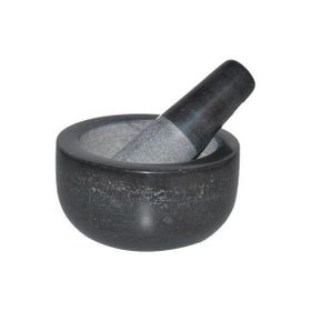 Porland Marble Siyah 8 cm Mermer Havan