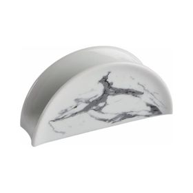 Porland Marbly 14 cm Beyaz Peçetelik