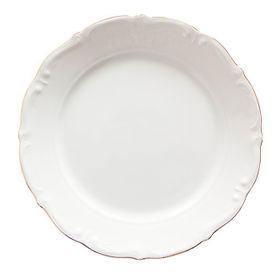 Porland Maria 26 cm Altın Yaldız Düz Tabak