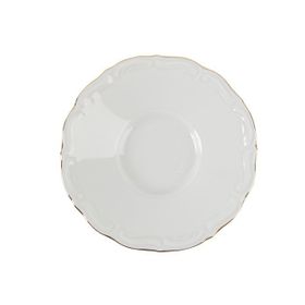 Porland Maria Altın Yaldız 11 cm Çay Tabağı