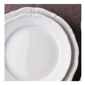 Porland Maria Beyaz 19 cm 6'lı Düz Tabak