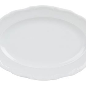 Porland Maria Beyaz 33 cm Kayık Tabak
