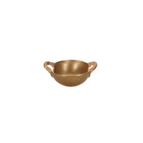 Porland Milos Altın Rengi 20x15x9 cm Kase