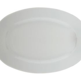 Porland Mina Beyaz 24 cm 2 Adet Kayık Tabak