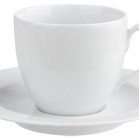 Porland Mirage Beyaz Tabaklı 80 cc Kahve Fincanı