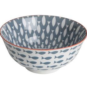 Porland Mix-Match Mavi 15 cm Porselen Kase