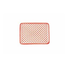 Porland Mix&Match 15 cm Kırmızı Kayık Tabak