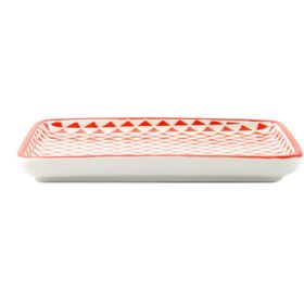 Porland Mix&Match 15 cm Kırmızı Kayık Tabak