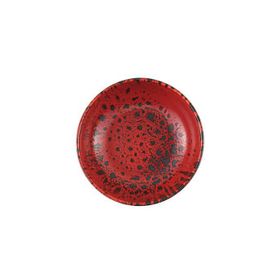 Porland Moire 13 cm Kırmızı Kase