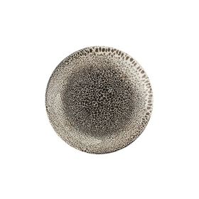 Porland Moire 17 cm Bej Düz Tabak