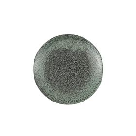 Porland Moire Yeşil 17 cm Düz Tabak