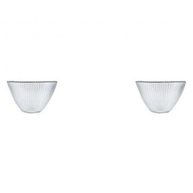 Porland Moon Gümüş 15 cm 2'li Kase Set