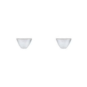 Porland Moon Gümüş 15 cm 2'li Kase Set