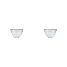 Porland Moon Gümüş 15 cm 2'li Kase Set