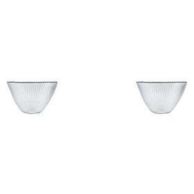 Porland Moon Gümüş 15 cm 2'li Kase Set