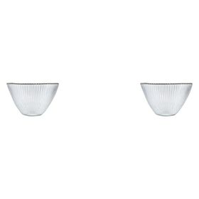 Porland Moon Gümüş 15 cm 2'li Kase Set