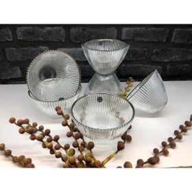 Porland Moon Gümüş 6'lı 15 cm Kase