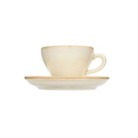 Porland More Grace Seasons Sarı Tabaklı 100 cc Kahve Fincanı
