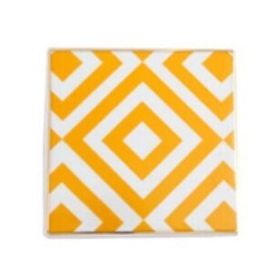 Porland Morocco 10x10 cm Sarı Bardak Altlığı