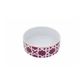 Porland Morocco 18 cm Desen 5 Fuşya Kase