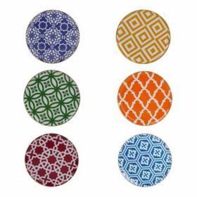Porland Morocco 6'lı 20 cm Düz Tabak Seti